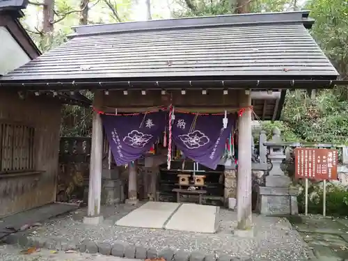 湯神社(彌彦神社末社)の本殿