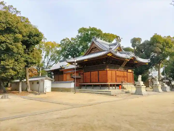 古井神社の本殿・本堂