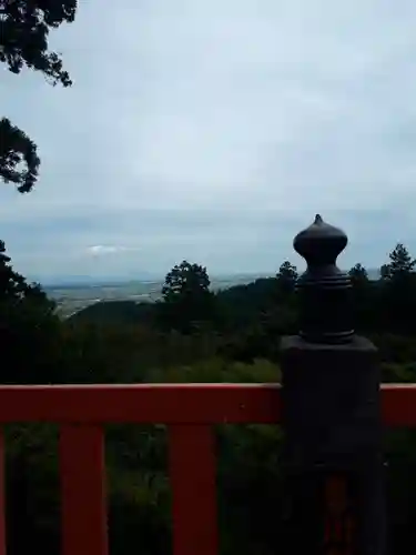 太平山神社の景色