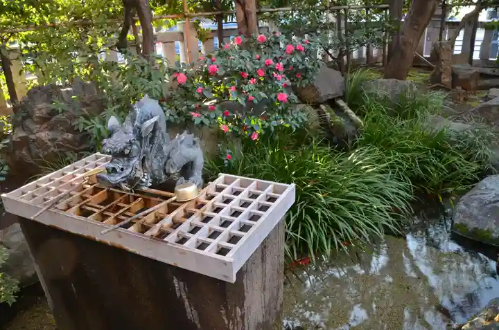厳嶋神社の手水舎