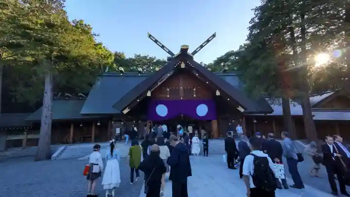 北海道神宮の本殿・本堂