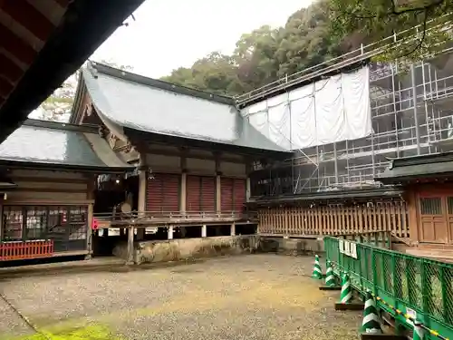 柞原八幡宮の本殿・本堂
