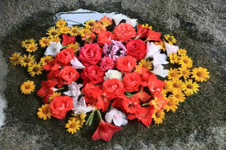 田村神社の手水舎