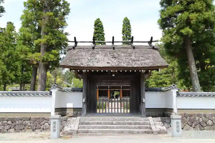 永澤寺の山門・神門