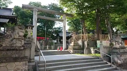 安積國造神社の鳥居