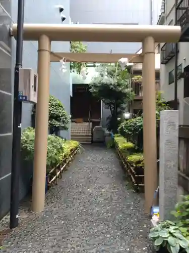 天祖神社の鳥居
