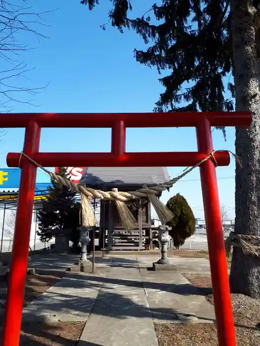 白山神社の鳥居