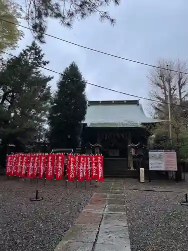 上目黒氷川神社の本殿・本堂