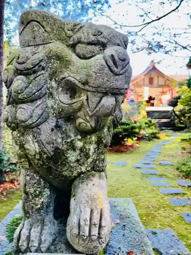 土津神社｜こどもと出世の神さまの狛犬