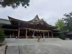 寒川神社の本殿