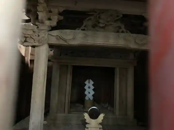 笹子神社の本殿・本堂