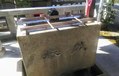 代田八幡神社の手水舎