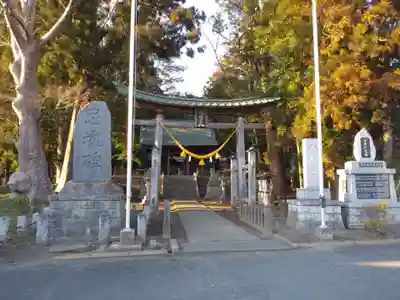 馬場八幡宮の鳥居