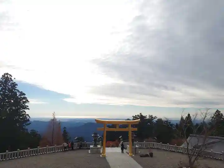 秋葉山本宮 秋葉神社 上社の景色