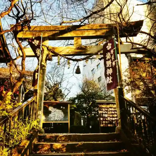 牛天神北野神社の鳥居