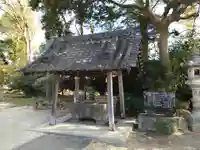 八幡社の手水舎