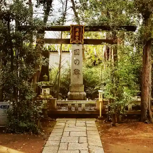 篠崎浅間神社の鳥居