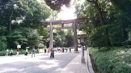 明治神宮の鳥居