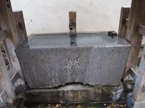 櫻木神社の手水舎