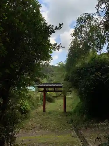 神明神社の鳥居