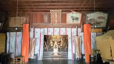 亀田八幡宮の本殿・本堂