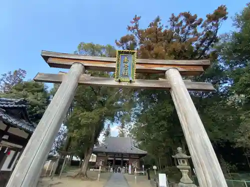 大直禰子神社の鳥居