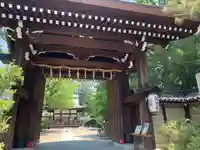 御霊神社(上御霊神社)の山門・神門