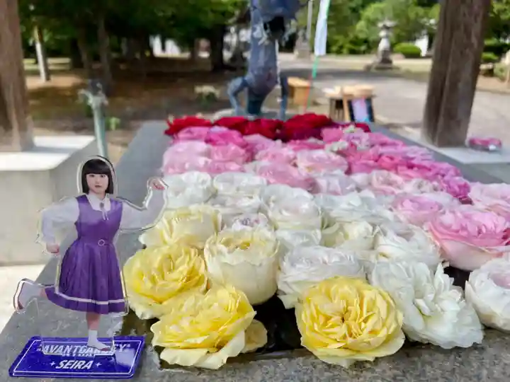 鹿追神社の手水舎