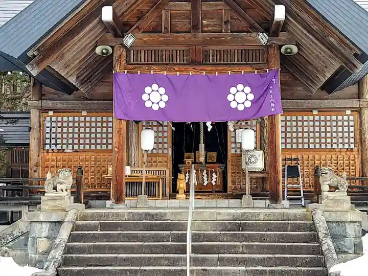相馬妙見宮 大上川神社の本殿・本堂