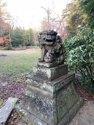 青葉神社の狛犬