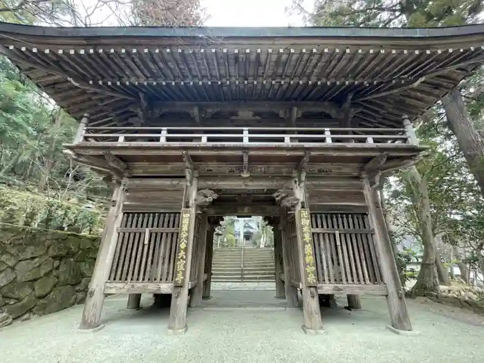 大窪寺の山門