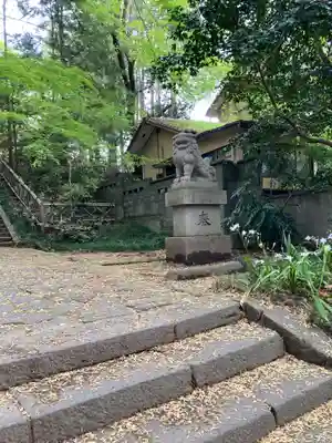 青葉神社の狛犬