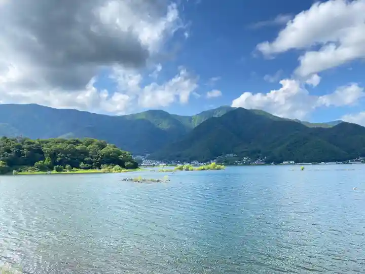 冨士御室浅間神社の周辺