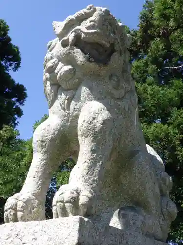 常磐神社の狛犬