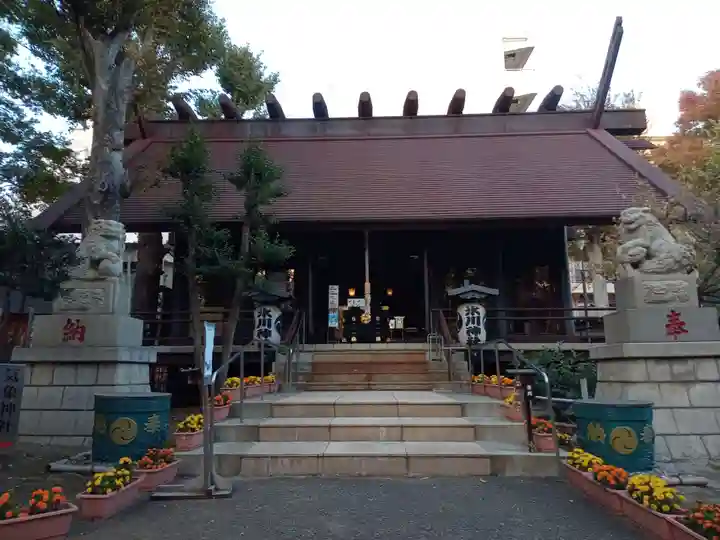 高円寺氷川神社の本殿・本堂