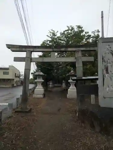 桑山神社の鳥居