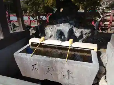 埴生神社の手水舎