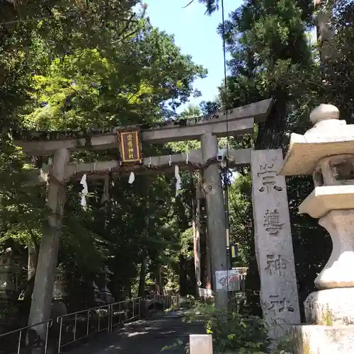 崇道神社の鳥居