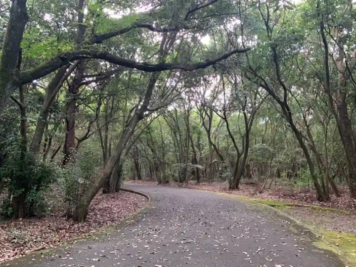 江田神社の周辺