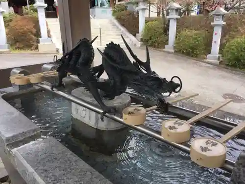 常陸国出雲大社の手水舎