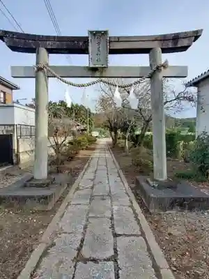 根古屋神社の鳥居