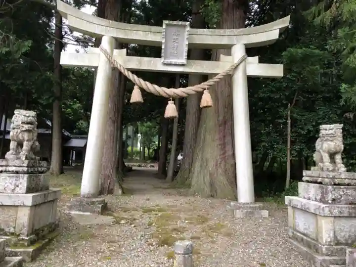 静志神社の鳥居
