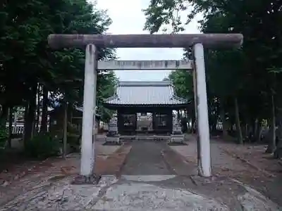 朝日神社の鳥居