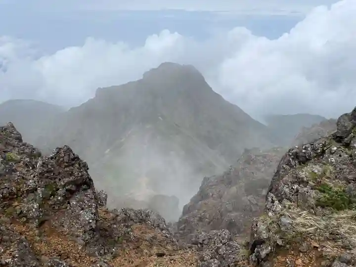 赤岳神社の景色