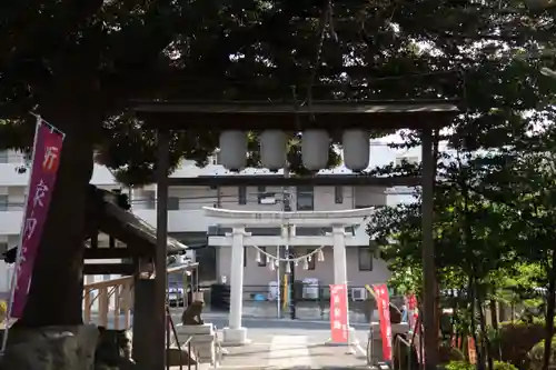 金ヶ作熊野神社の鳥居