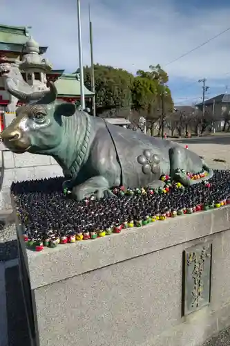 上野天満宮の像