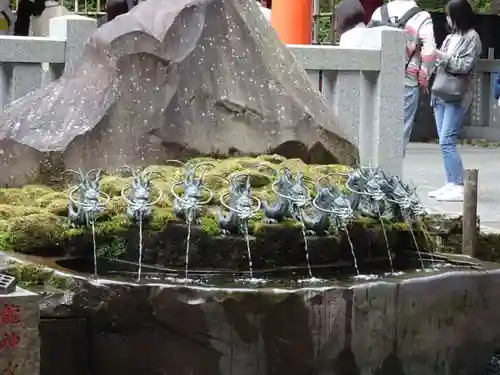 箱根神社の手水舎