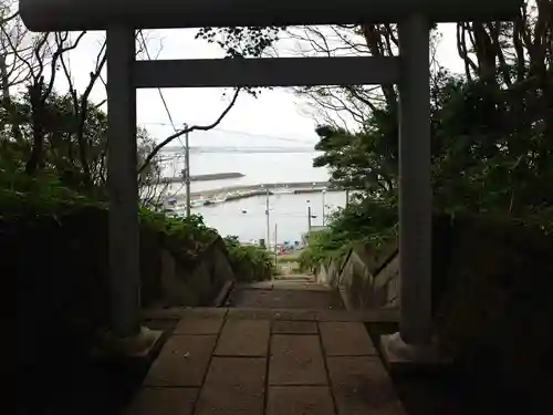 酒列磯前神社の鳥居