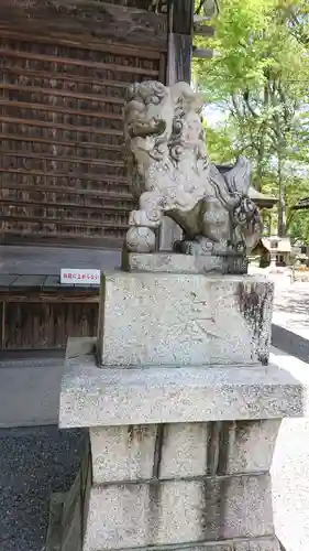 淺間神社（忍野八海）の狛犬