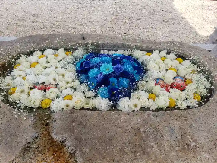 金井神社の手水舎